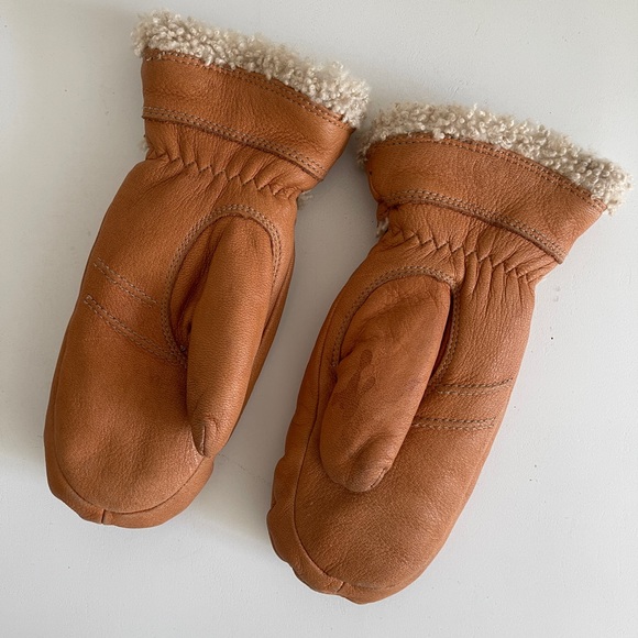 SOLD Hestra Leather Gloves - Picture 2 of 5